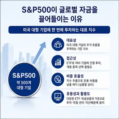 S&P500 투자 장점과 글로벌 자금이 몰리는 이유