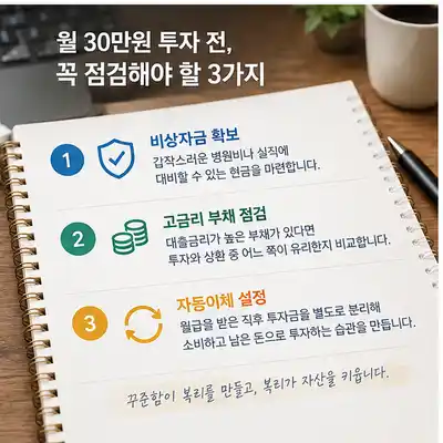 월 30만원 노후준비